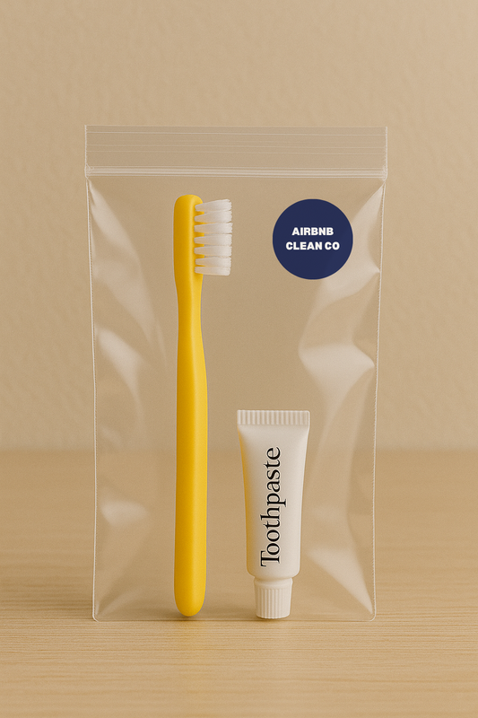 Guest Toothbrush & Toothpaste Kit – Individually Wrapped